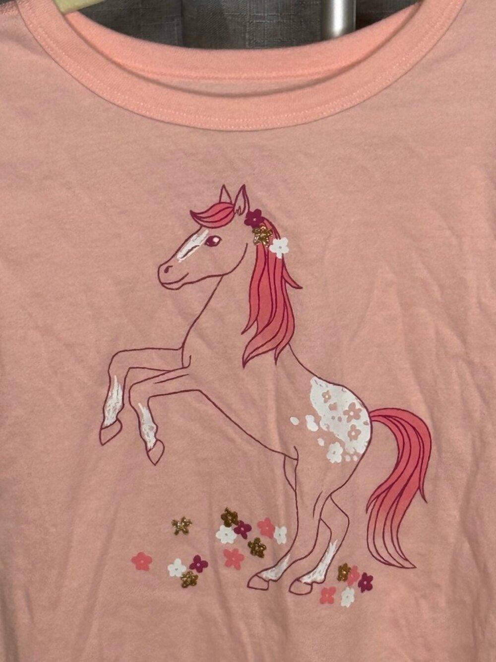 Cat & Jack - Girls - Short Sleeve Unicorn Shirt - Size 5T